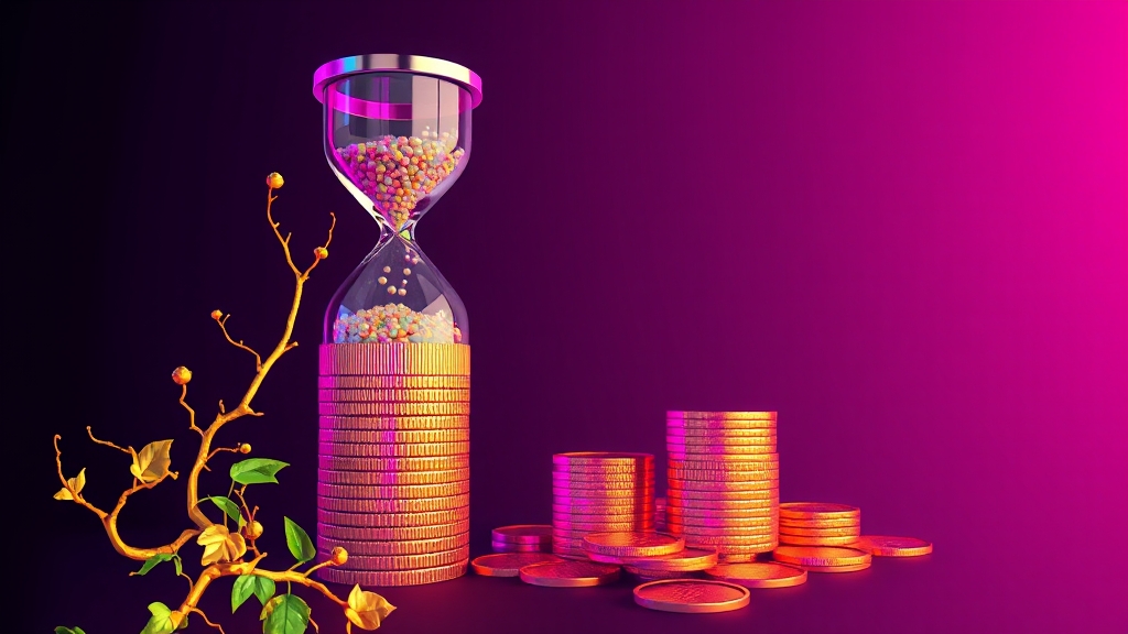 국민연금 수령 시기와 연금저축계좌로 노후 자금 2배 늘리는 법 5 복리 효과, 마법을 부리다! (popart 스타일)