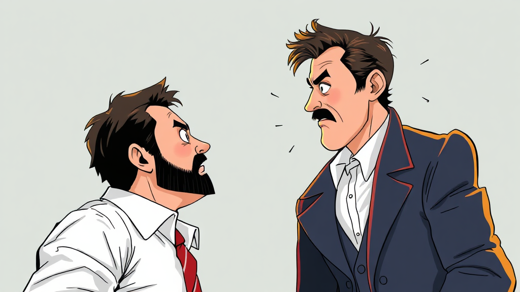 영화 ‘메소드연기’ 줄거리와 등장인물 (illustration 스타일)