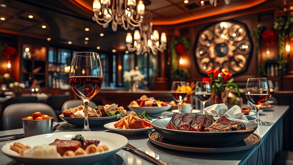 솔레어 미식 여행 (realistic 스타일)