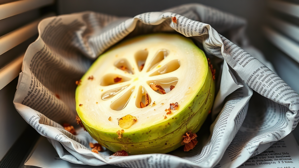 히카마 보관법: 신선하게 유지하는 비법 (realistic 스타일)