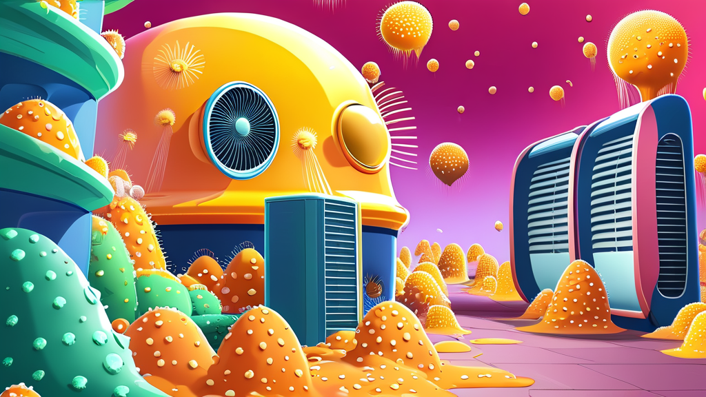 안전하고 오래 쓰는 에어컨 관리 팁 (cartoon 스타일)