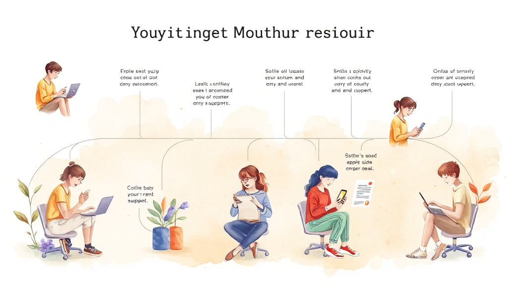 신청 방법, 어렵지 않아요! (watercolor 스타일)