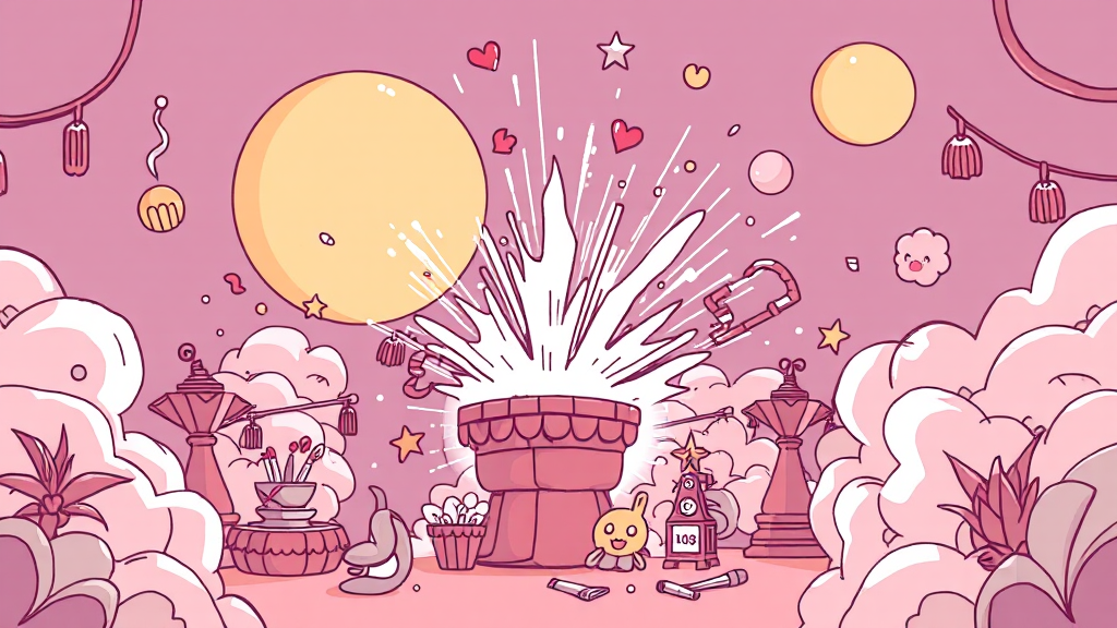 당첨 확률 높이는 팁 (illustration 스타일)