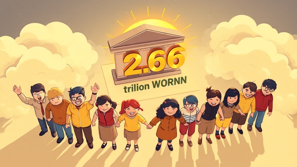 정부의 빚 탕감 정책, 무엇이 있을까? (cartoon 스타일)