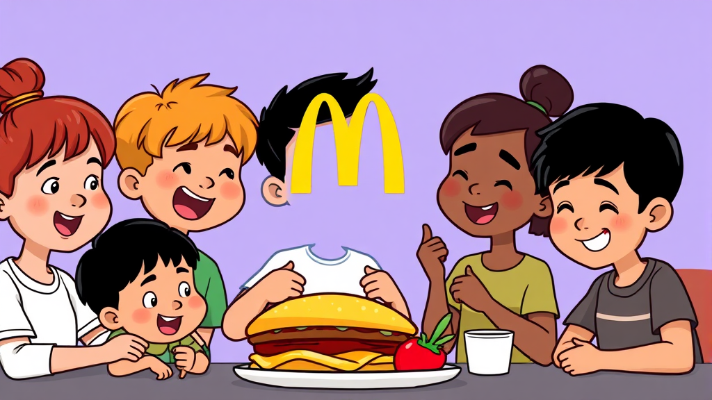 해피밀, 단순한 장난감을 넘어선 가치 (cartoon 스타일)