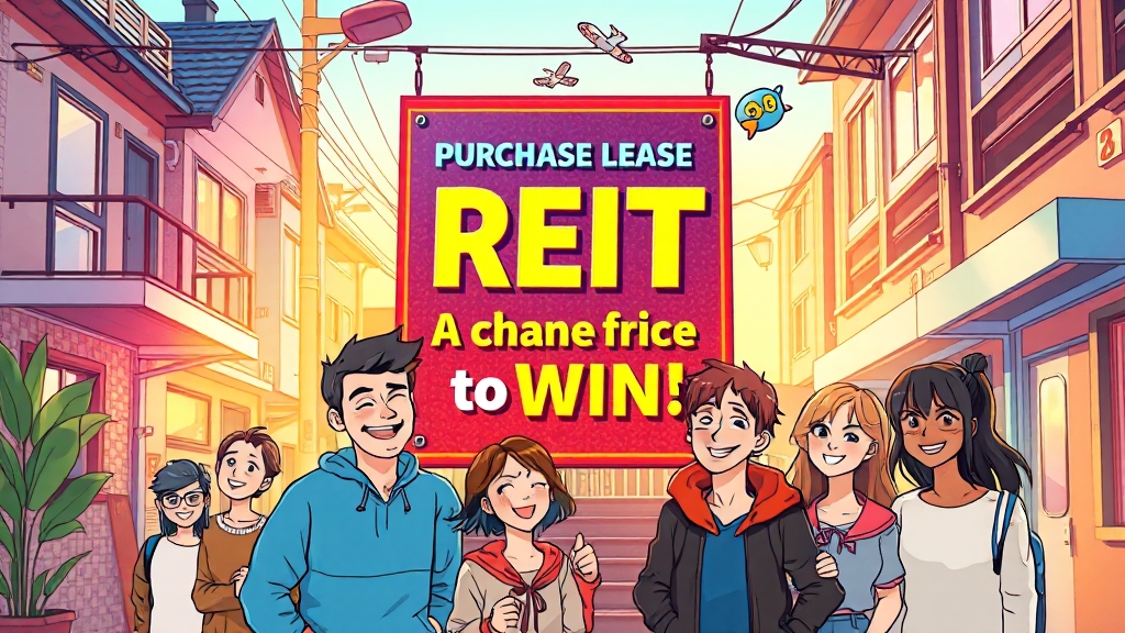 LH 매입임대리츠란? (cartoon 스타일)