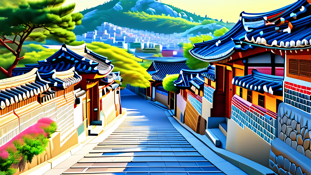 사진 명소: 북촌 8경에서 인생샷 남기기 (realistic 스타일)