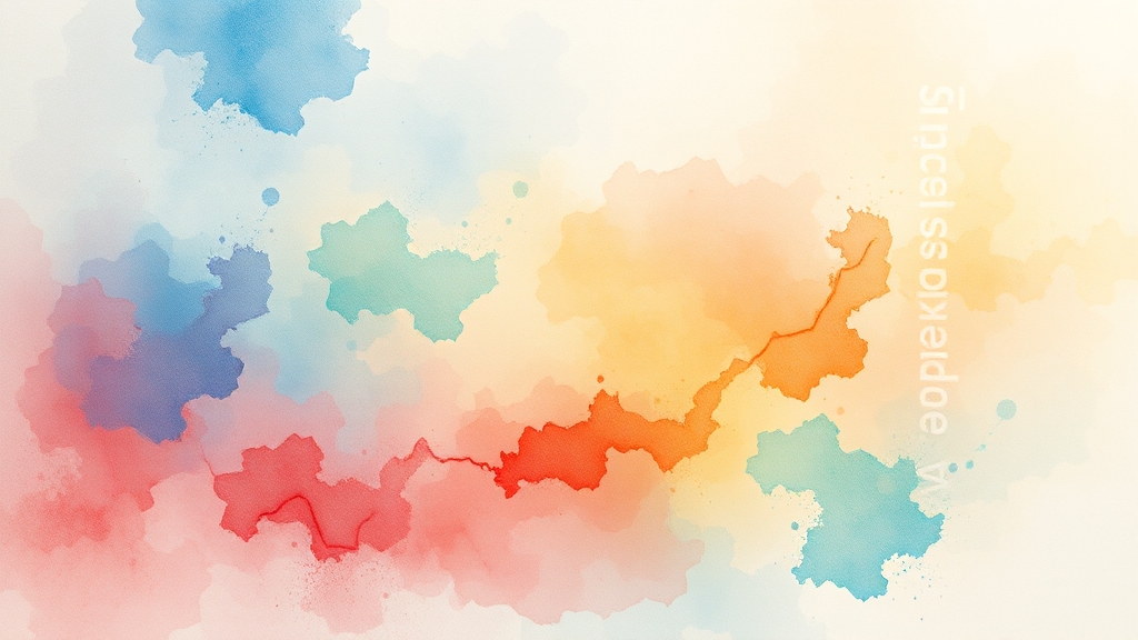 한미 관세 협상, 훈풍 효과 (watercolor 스타일)