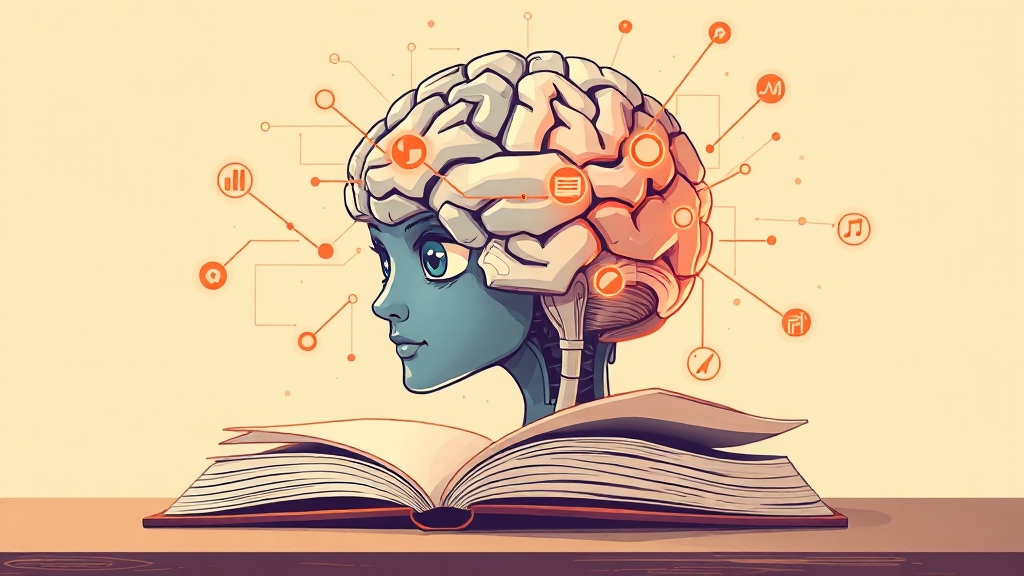 AI 리터러시, 왜 중요할까요? (illustration 스타일)