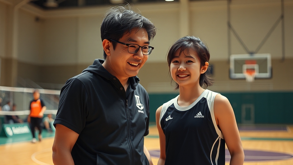 김연경 감독과의 관계 (realistic 스타일)