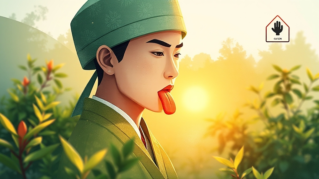 공진단, 제대로 알고 복용해요 (illustration 스타일)