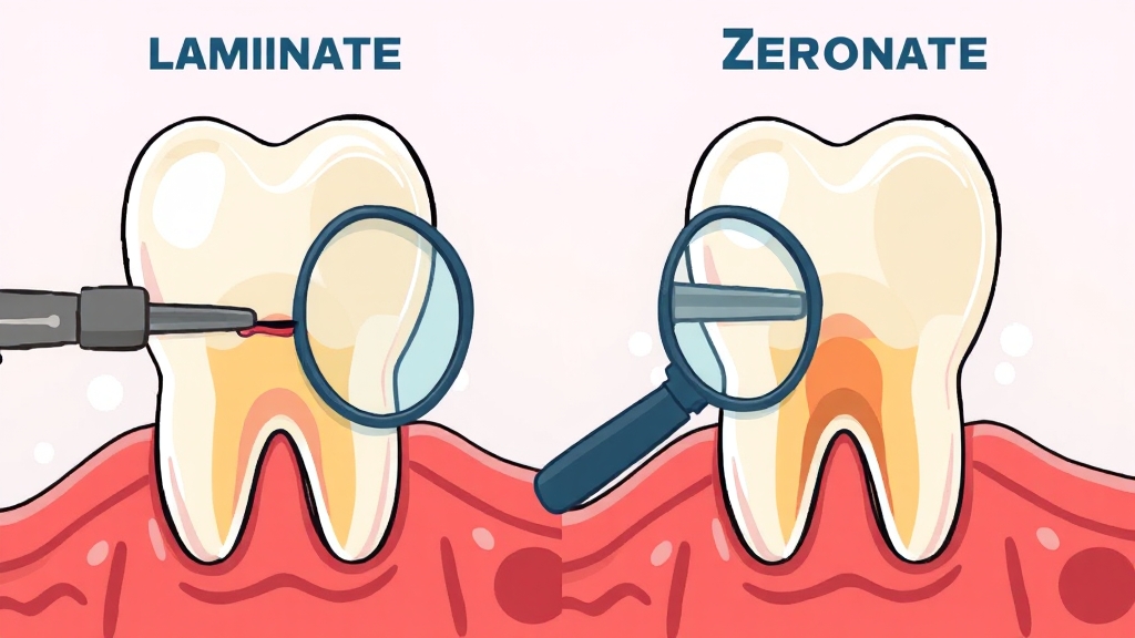 라미네이트 vs 제로네이트 (cartoon 스타일)