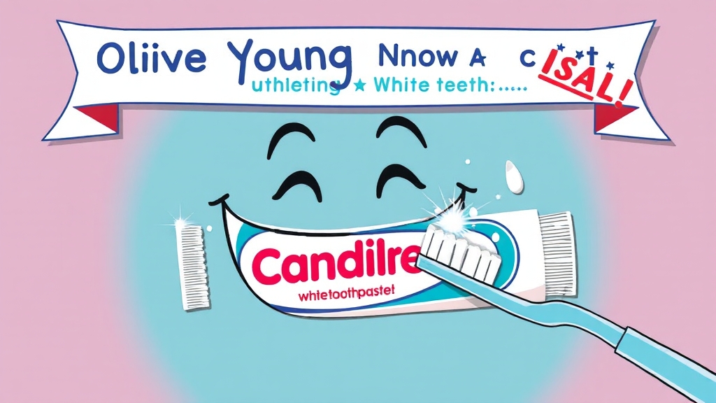 구매 정보 및 올리브영 입점 (cartoon 스타일)