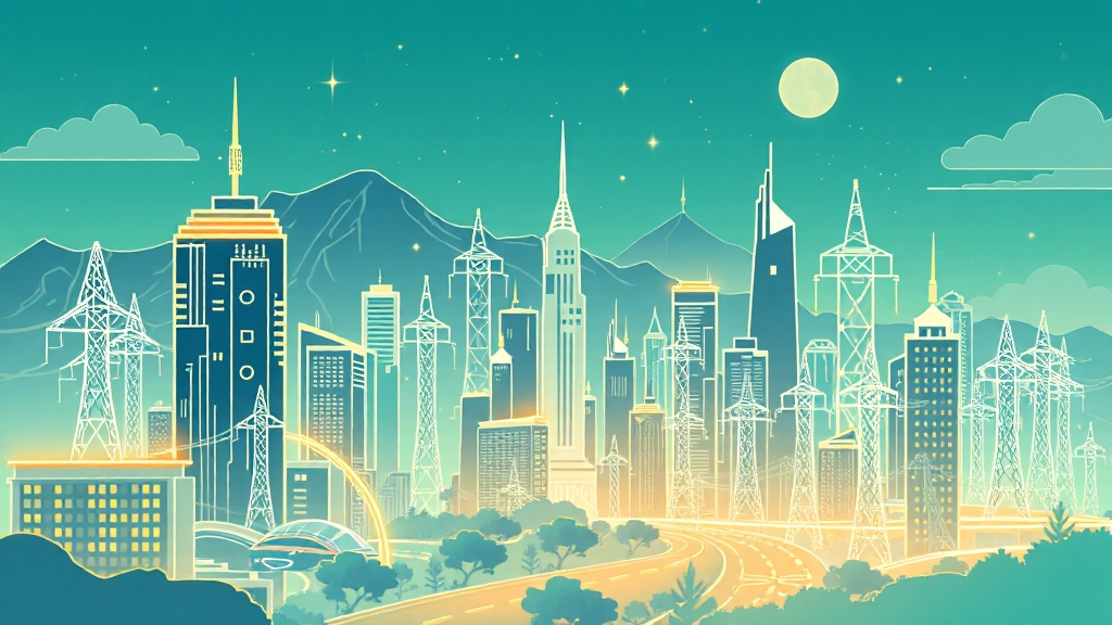 성장 동력 및 미래 전망 (illustration 스타일)