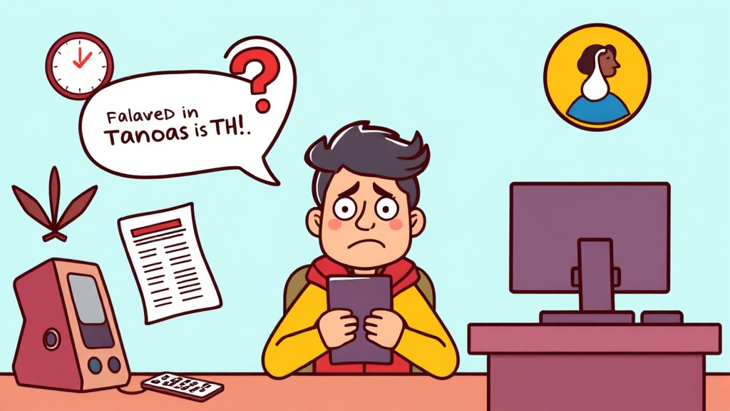 미납금, 꼼꼼하게 확인하세요! (cartoon 스타일)