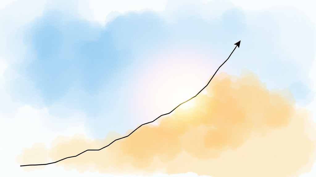 재무구조 개선 노력과 주가 영향 (watercolor 스타일)