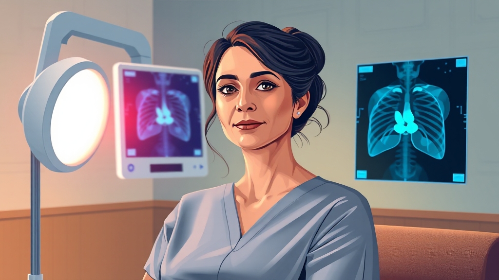 초기 증상과 조기 발견 중요성 (illustration 스타일)