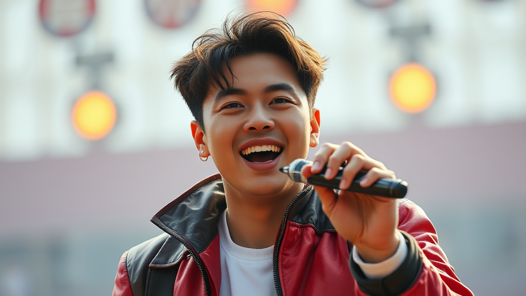 박진영의 음악적 유산과 K팝 산업에 미친 영향 (realistic 스타일)