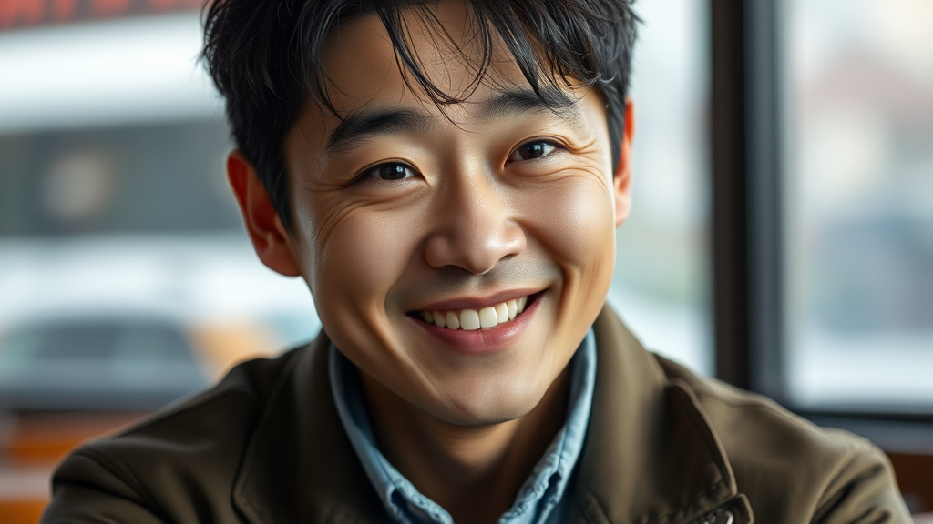 한국 영화의 별이 지다 (realistic 스타일)