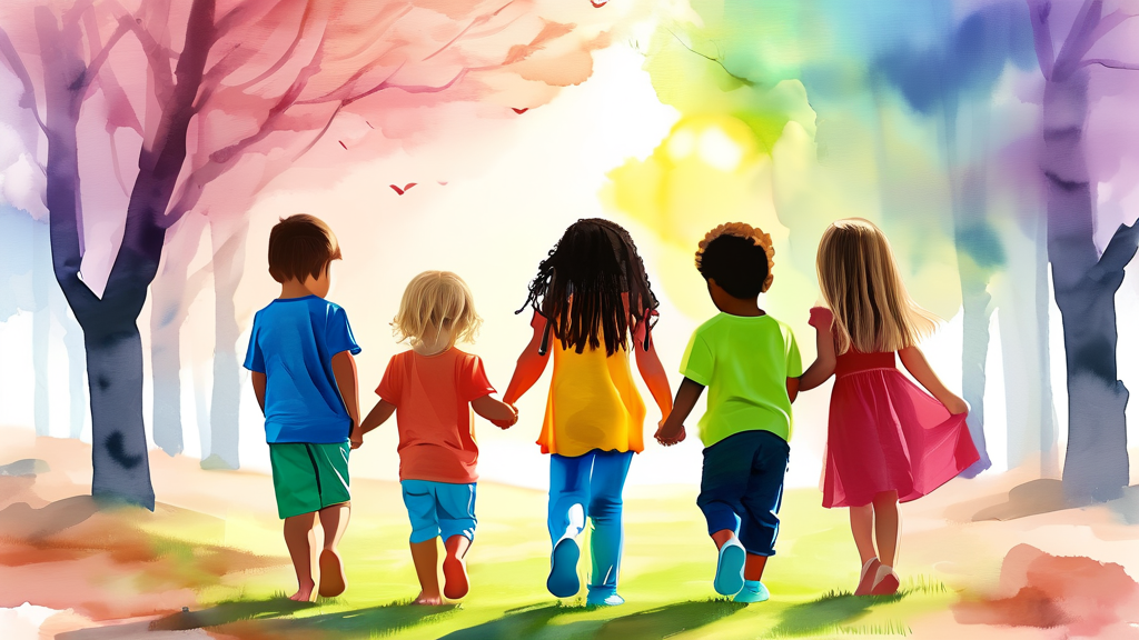 돌봄교실 신청 전 필수 확인 사항: 자격과 우선순위 (watercolor 스타일)