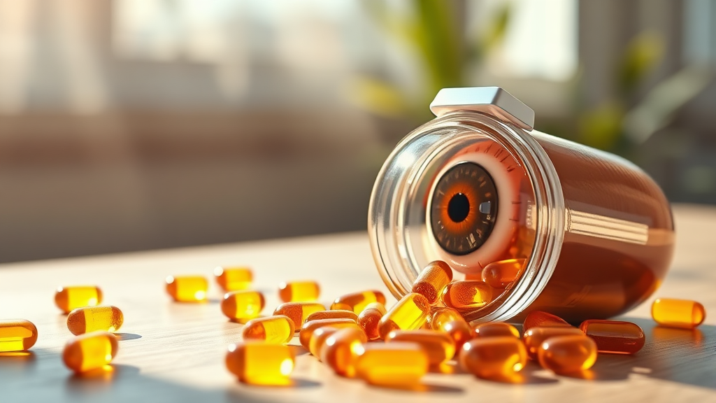 섭취 기준 & 방법: 눈 건강 지키는 법 (realistic 스타일)