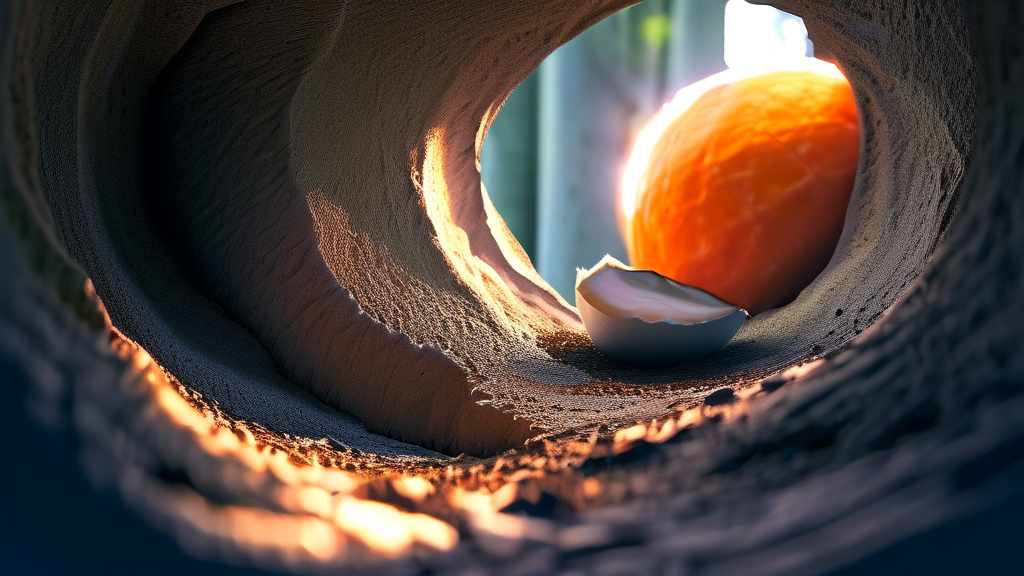 서혜부 탈장의 주요 원인과 위험 요인 (realistic 스타일)