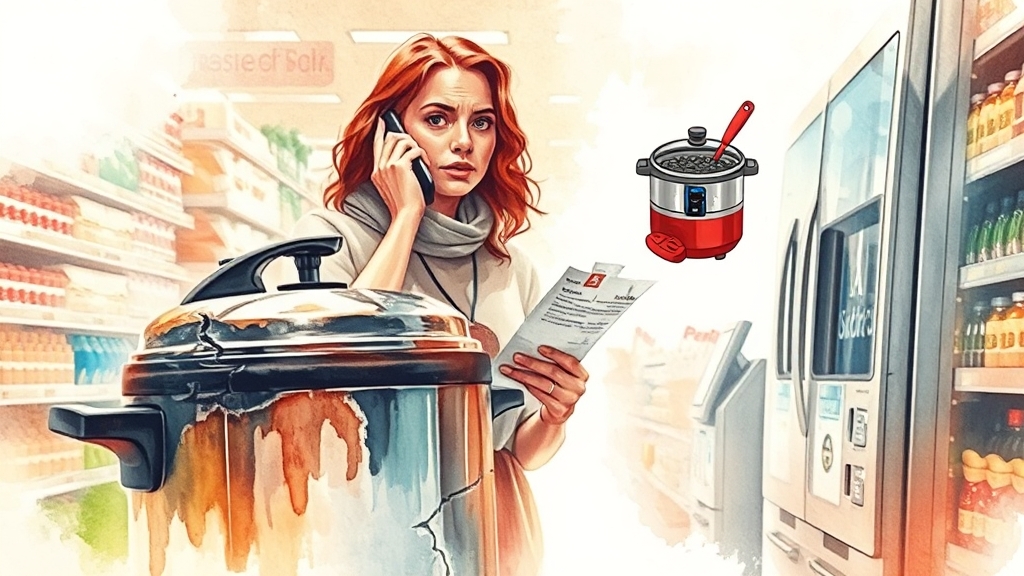 고장 시 대처법 & 고객센터 (watercolor 스타일)