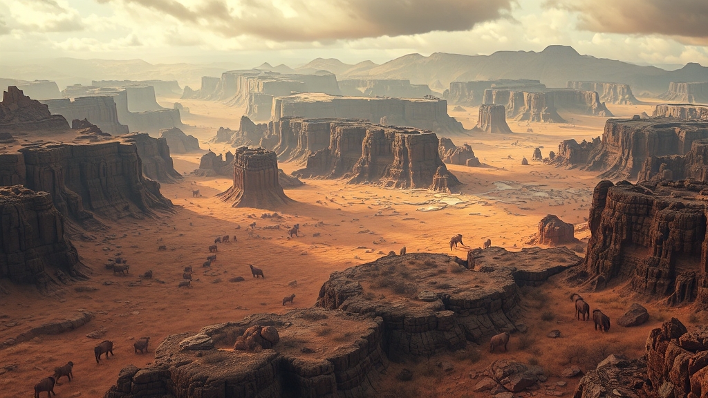 스토리 & 세계관 추측 (realistic 스타일)