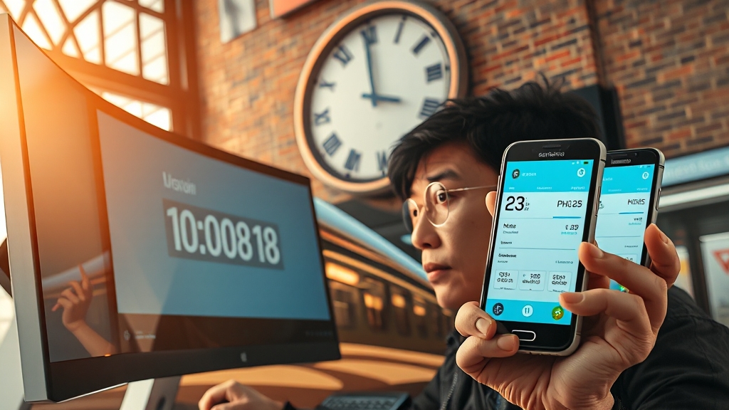 예매 성공 꿀팁 (realistic 스타일)