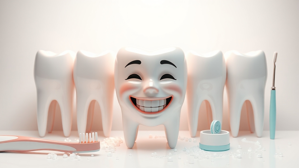 잇몸 건강, 어떻게 지켜야 할까? (illustration 스타일)