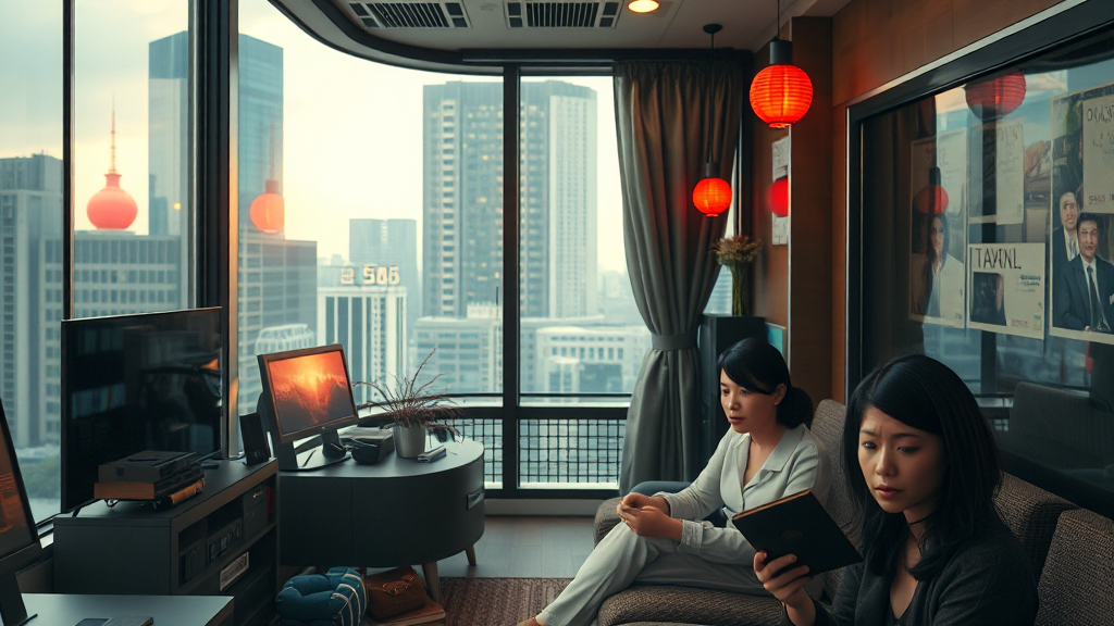 강남 아파트, 종부세 얼마나 늘었나? (realistic 스타일)