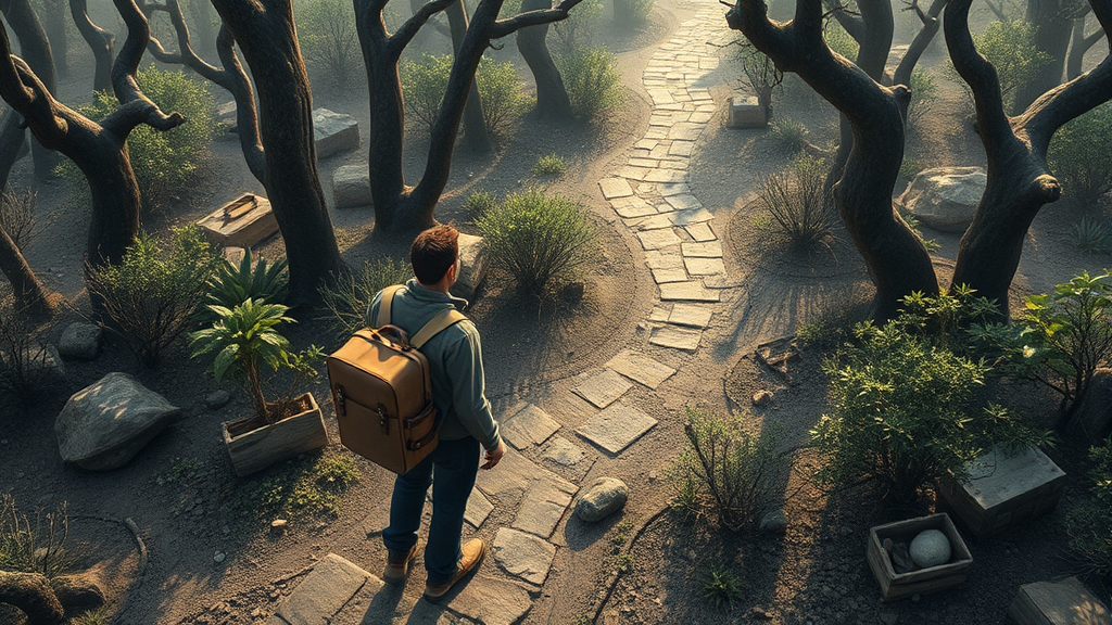 AI 부업 실패 원인 분석 (realistic 스타일)