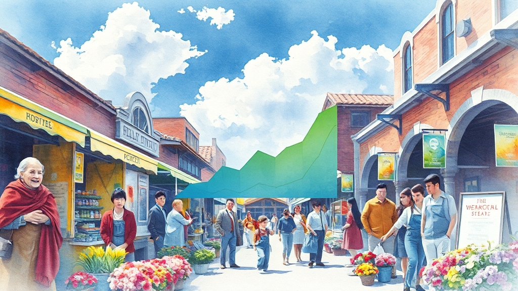 정책 효과 및 전망 (watercolor 스타일)