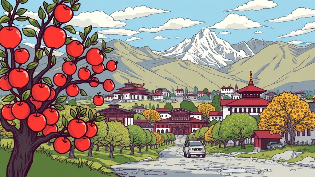 마르파 & 묵티나트 방문 (cartoon 스타일)