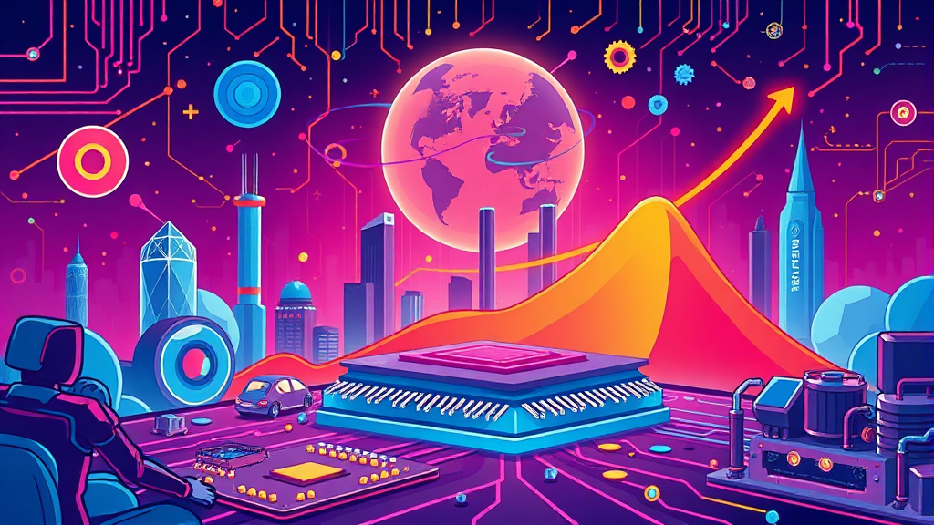 2026년 반도체 시장 전망과 SK하이닉스 (cartoon 스타일)