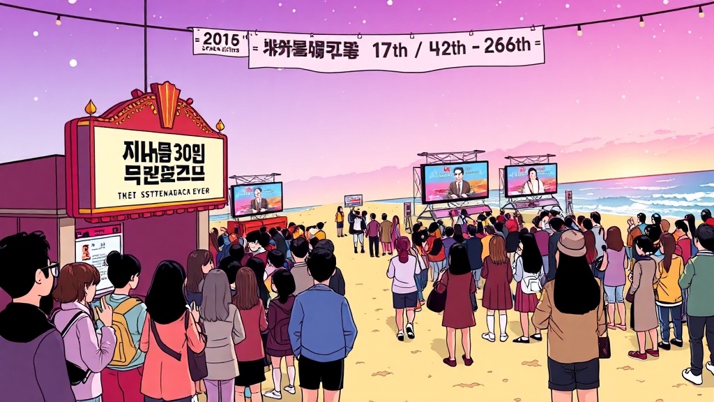 30주년 맞이 특별한 영화 축제 (cartoon 스타일)