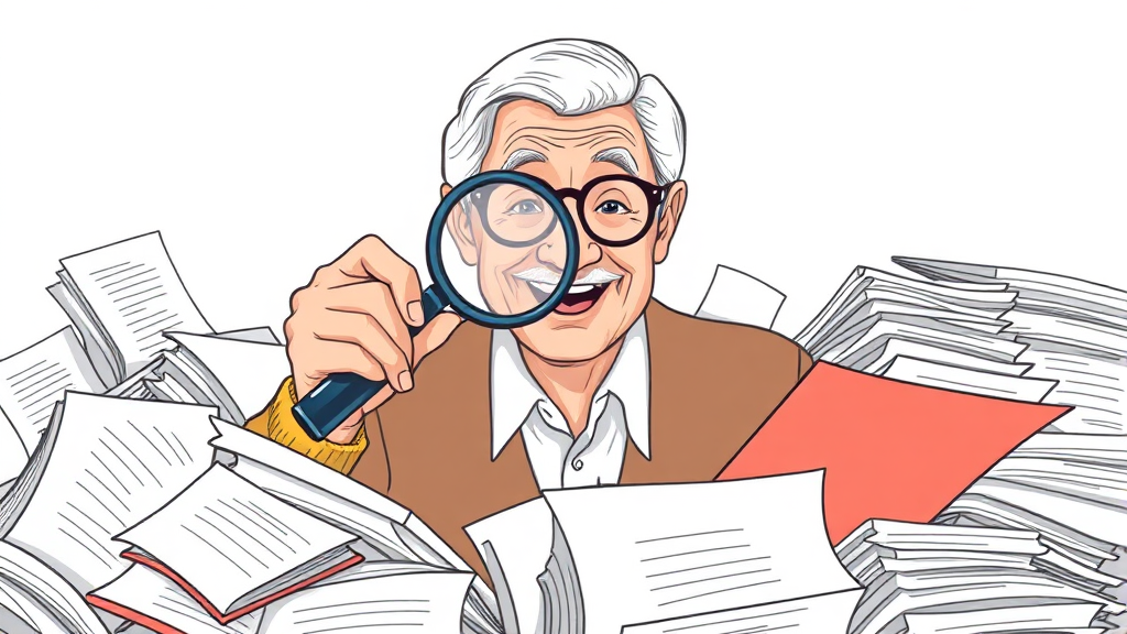 필요 서류 (illustration 스타일)