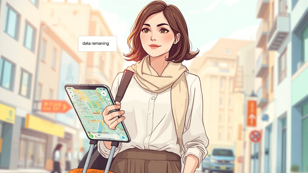 해외 로밍 주의사항 & 궁금증 Q&A (illustration 스타일)