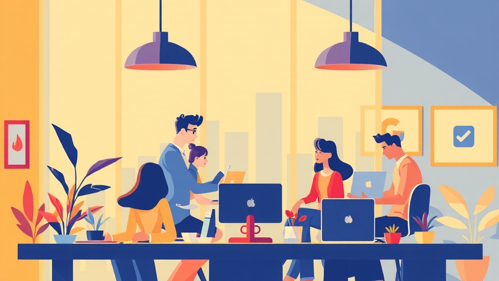 고용지원금, 누가 받을 수 있나요? (illustration 스타일)