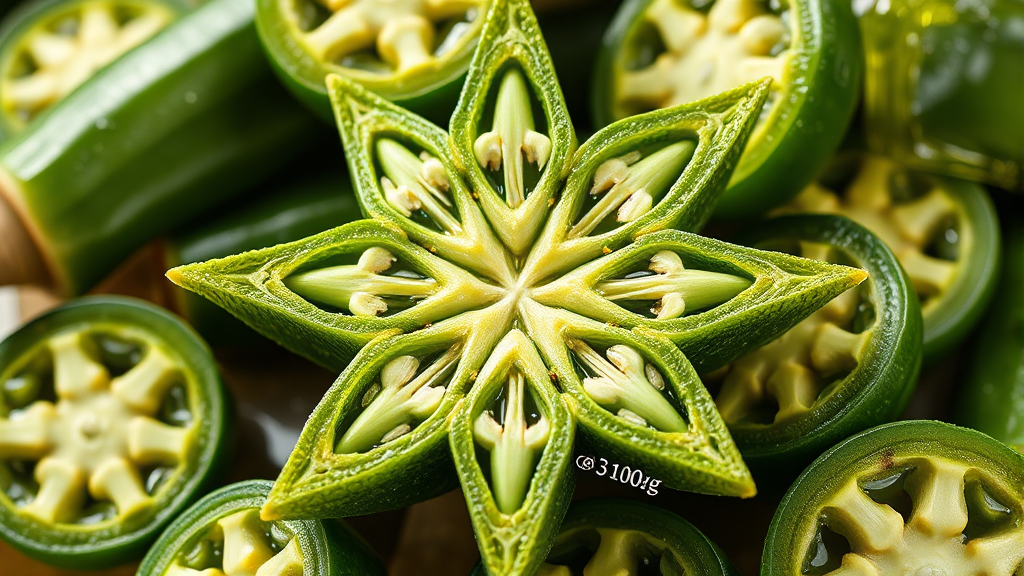 오크라, 무엇이 특별할까? (realistic 스타일)