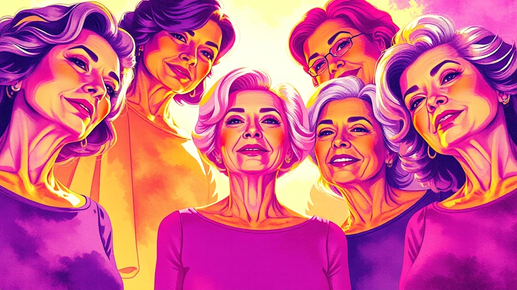 오디, 갱년기 증상 완화 돕는 성분 (popart 스타일)