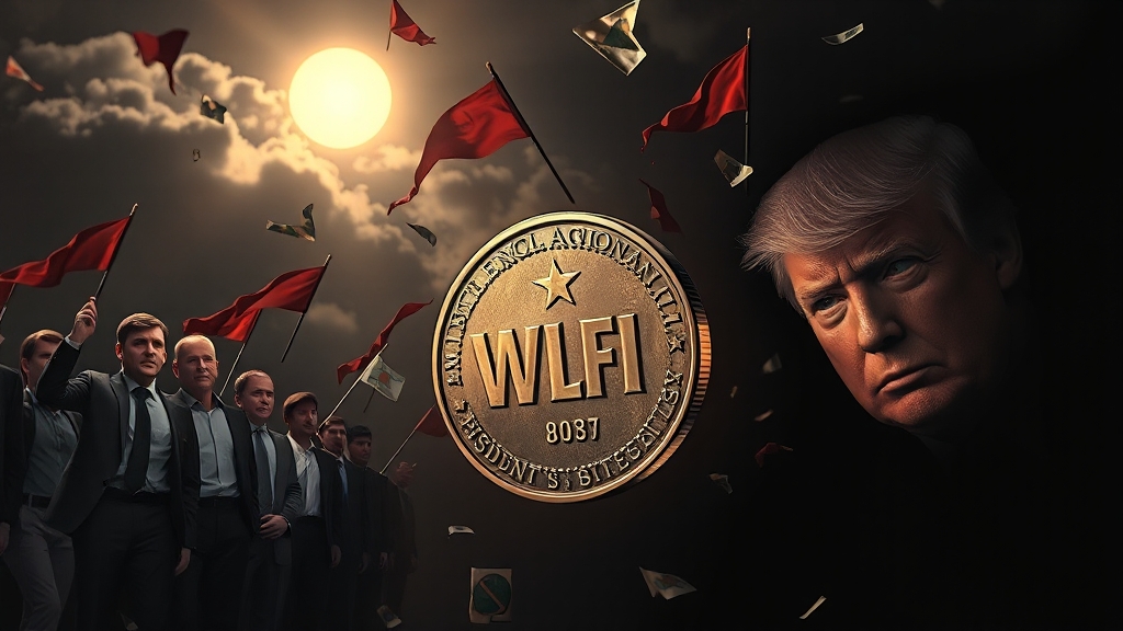 WLFI 코인 최신 뉴스 (realistic 스타일)