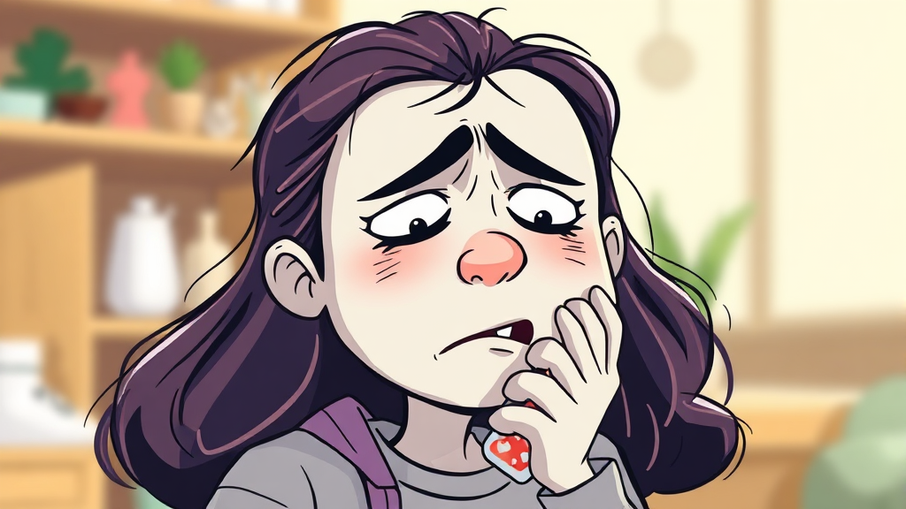 위고비, 흔한 부작용은? (illustration 스타일)