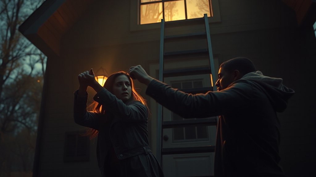 새벽의 악몽, 강도 침입 (realistic 스타일)