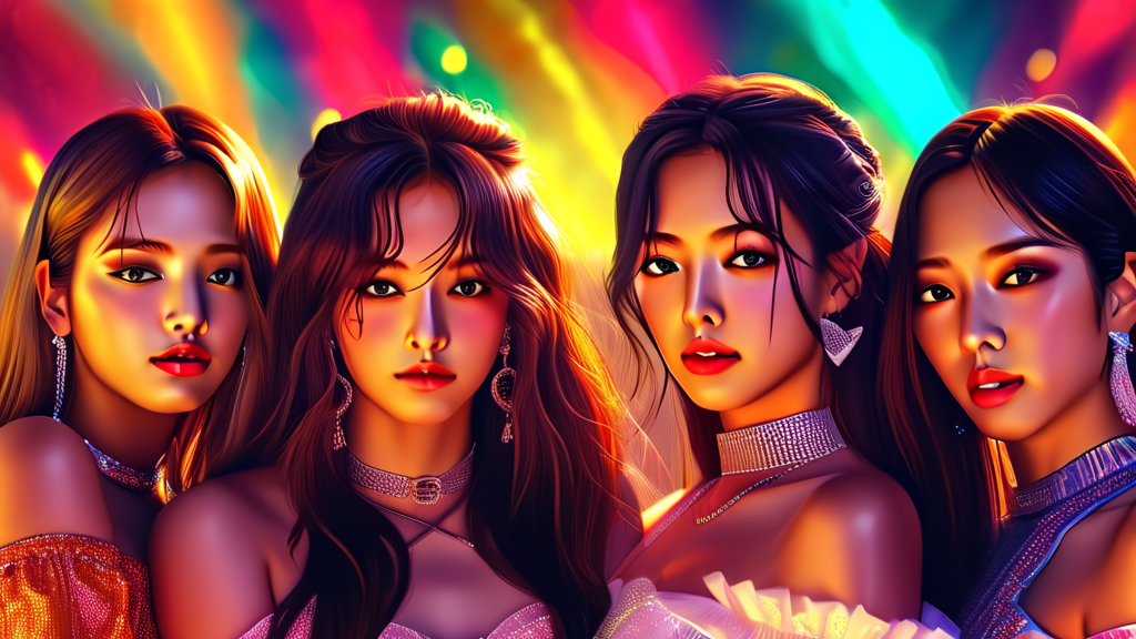 K-팝, 드라마, 예능: 문화계의 뜨거운 소식들 (realistic 스타일)