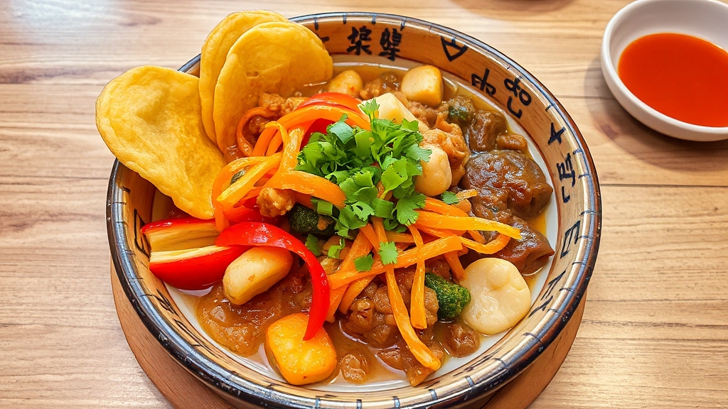 보은 맛집 탐방 (illustration 스타일)