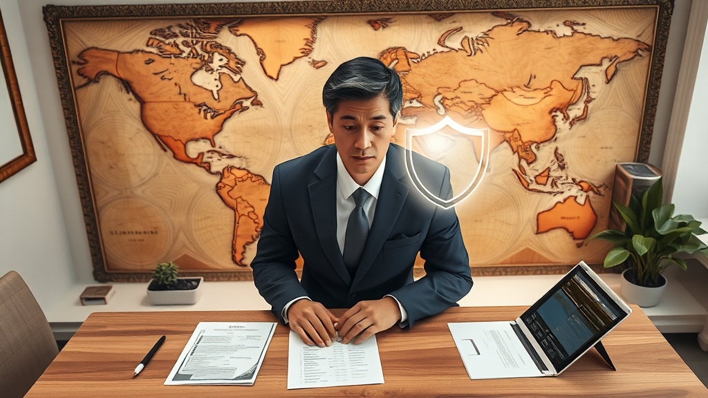 국제 저작권 보호, 어떻게 해야 할까요? (realistic 스타일)