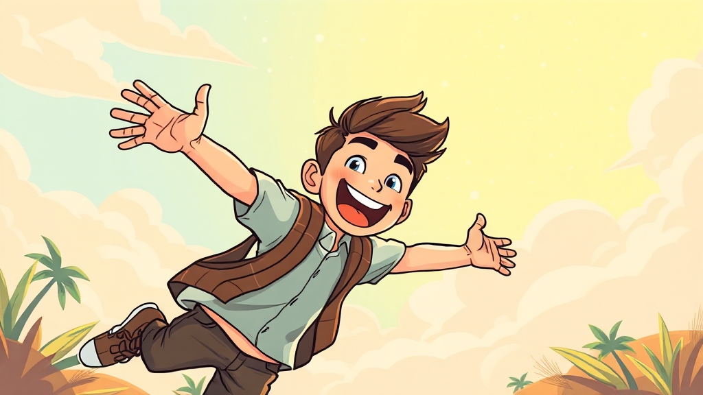 청년기본소득이란? (cartoon 스타일)