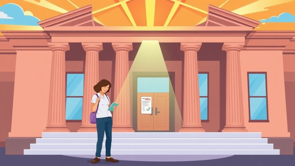 신청 자격과 조건: 나도 가능할까? (cartoon 스타일)