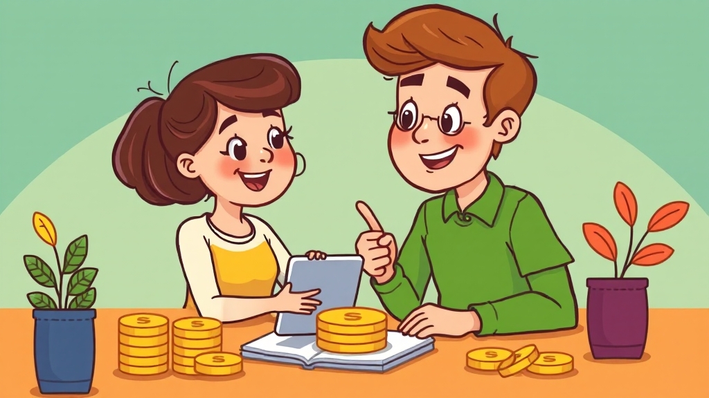 ISA 계좌 개설, 어렵지 않아요! (cartoon 스타일)